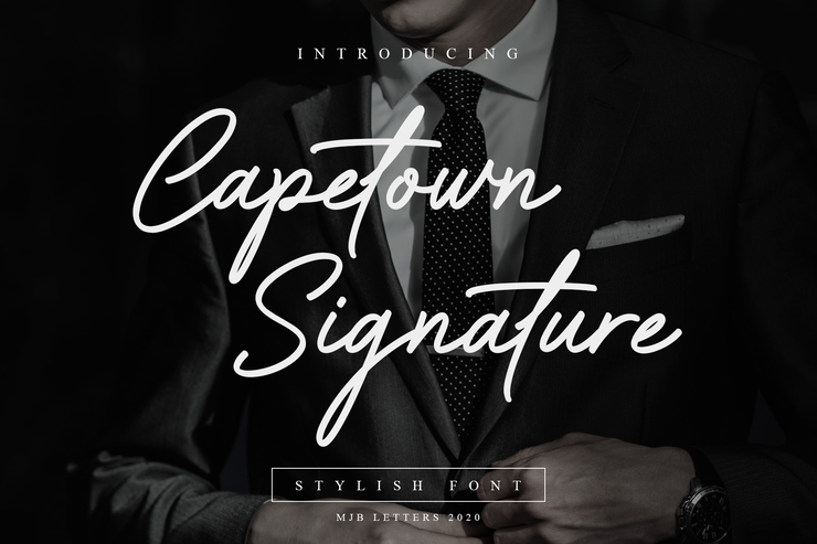 Capetown Signature字体 1