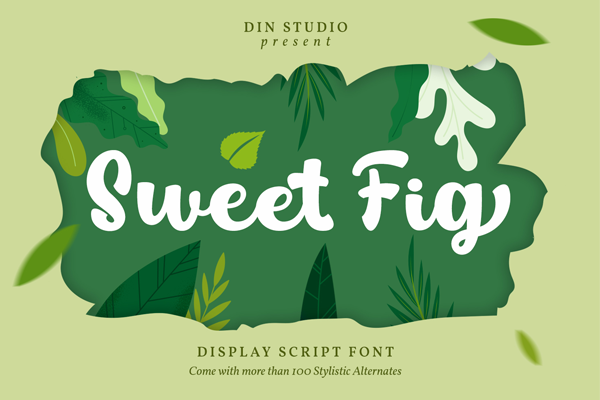 Sweet Fig字体 2