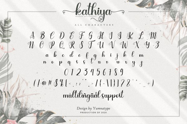 Kathiya字体 2