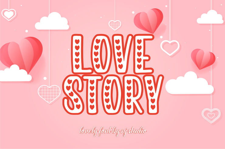 love story字体 1