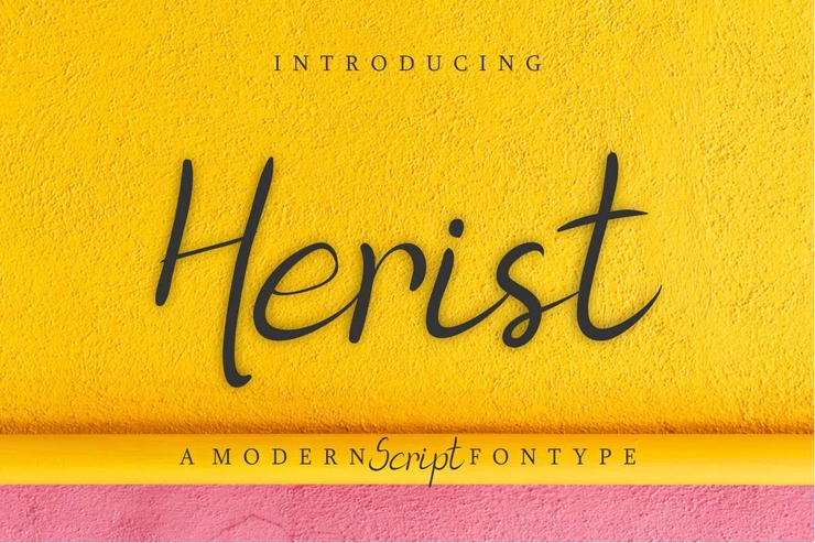 Herist字体 1