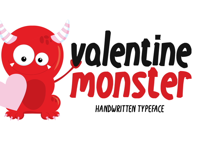 Valentine Monster字体 1