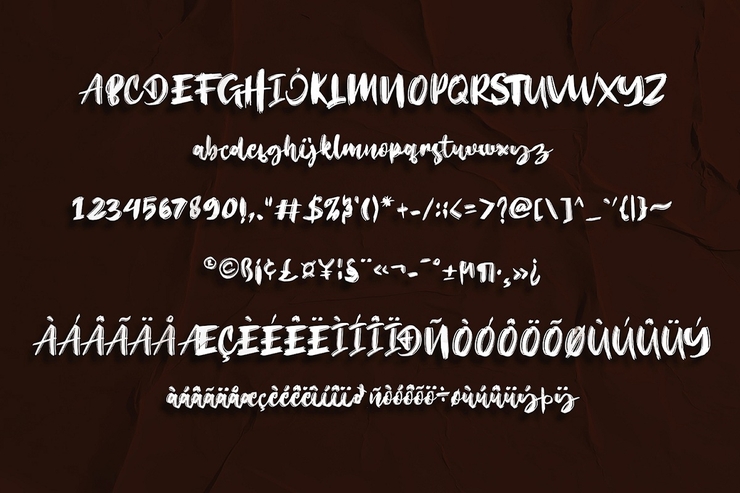 High Performance字体 5
