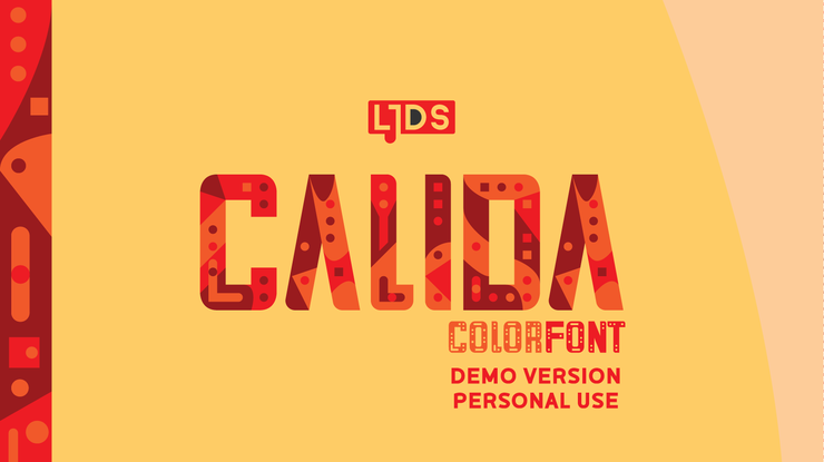 LJDS Calida字体 1