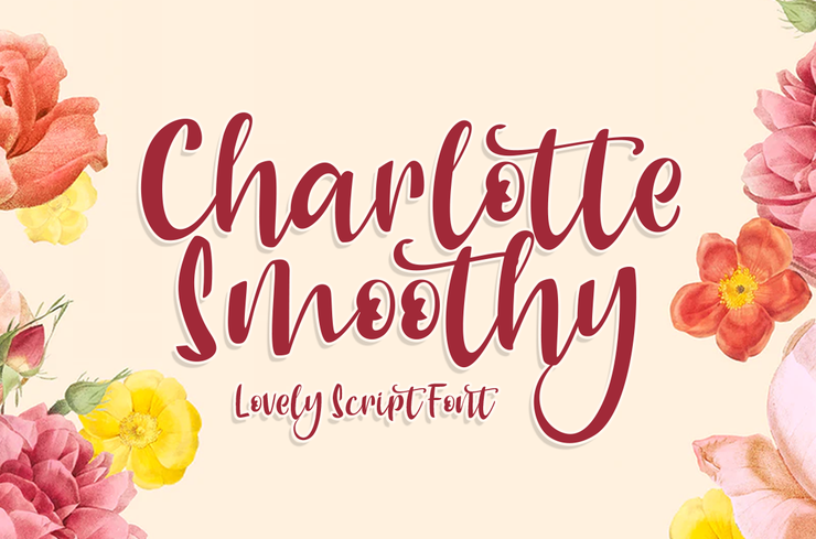 Charlotte Smoothy字体 7