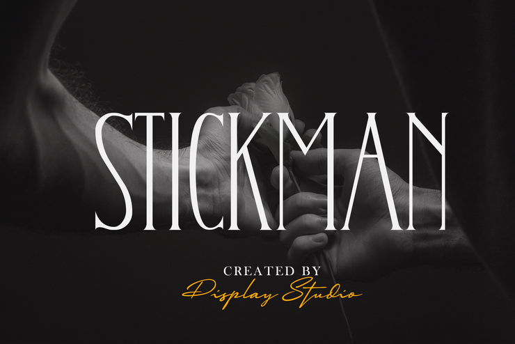 Stickman字体 1