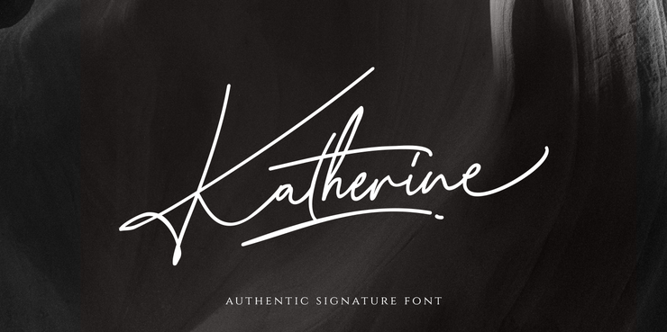Katherine Script字体 1