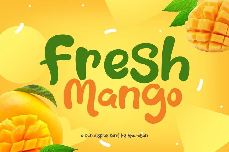 Fresh Mango字体 1
