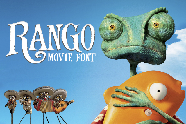 Rango Movie字体 1