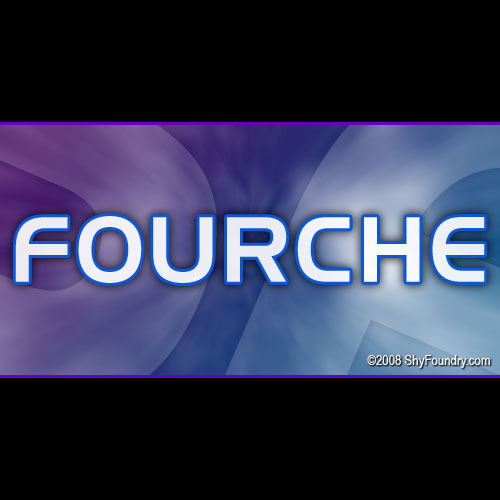 SF Fourche字体 1