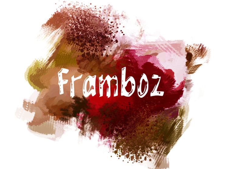 f Framboz字体 1