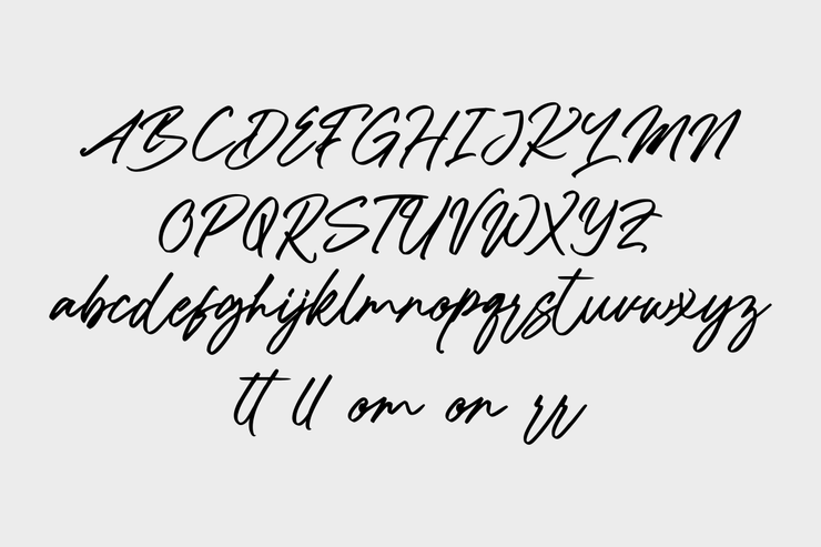 Kabeh Black字体 7
