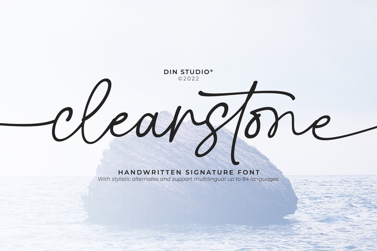 Clearstone字体 1