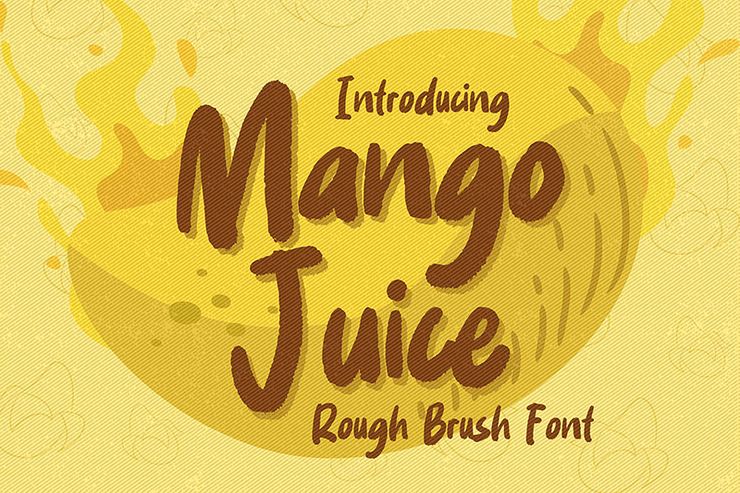 Mango Juice字体 1