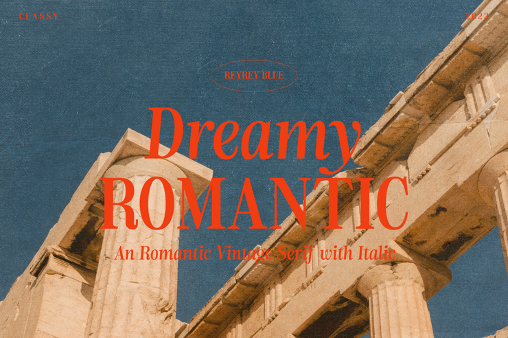 Dreamy Romantic字体 5