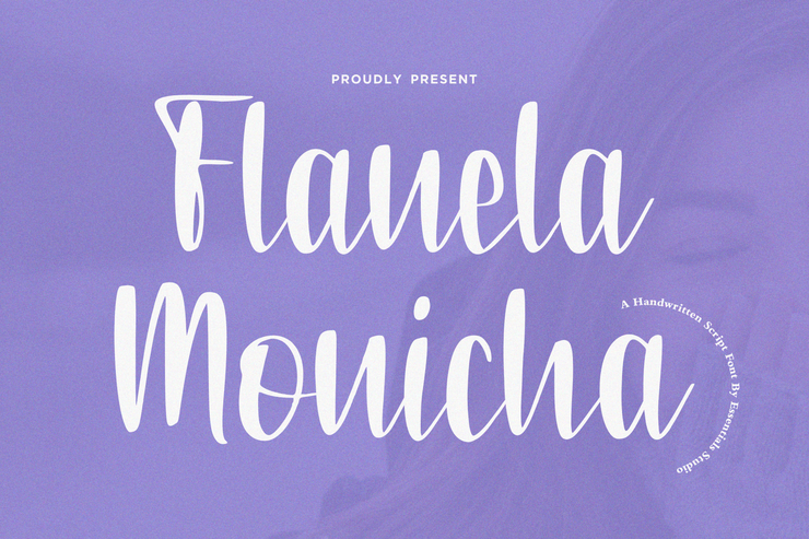 Flanela Monicha字体 2