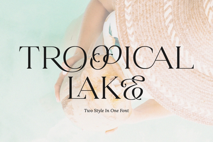 Tropical Lake字体 10