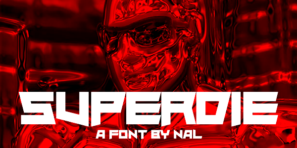 Superdie字体 1