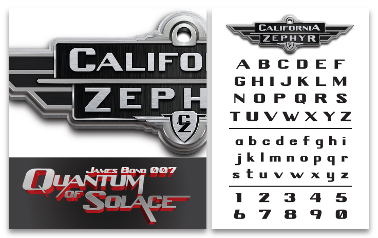 California Zephyr字体 1