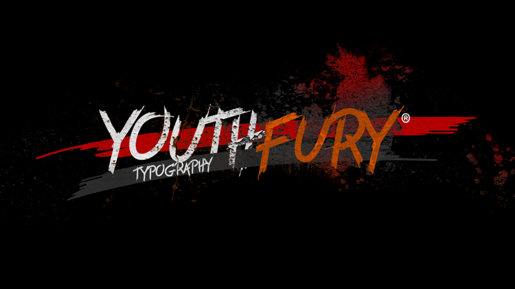 Youth Fury字体 3