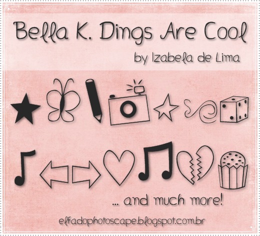 Bella K. Dings Are Cool字体 1