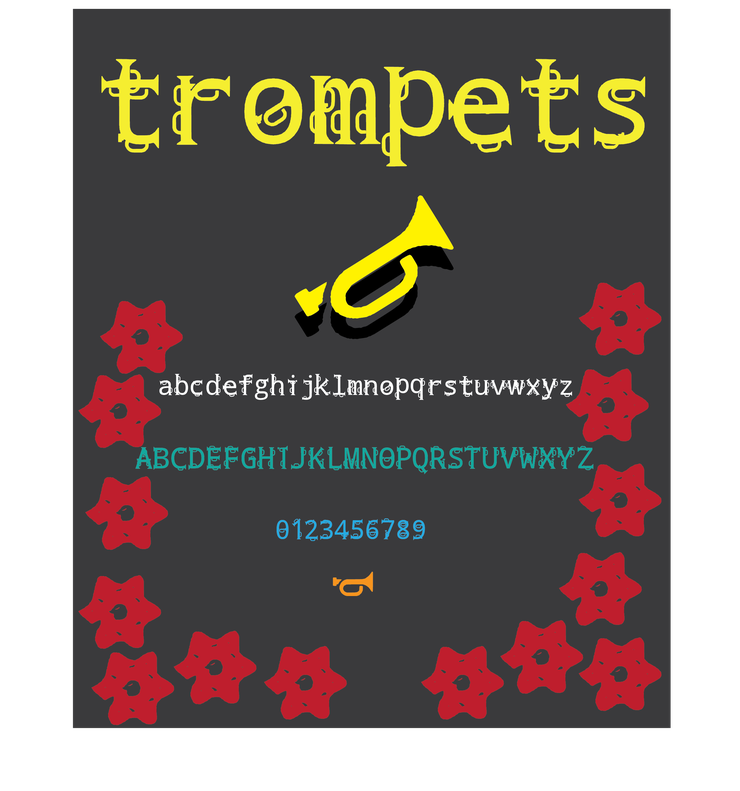 trompets字体 1