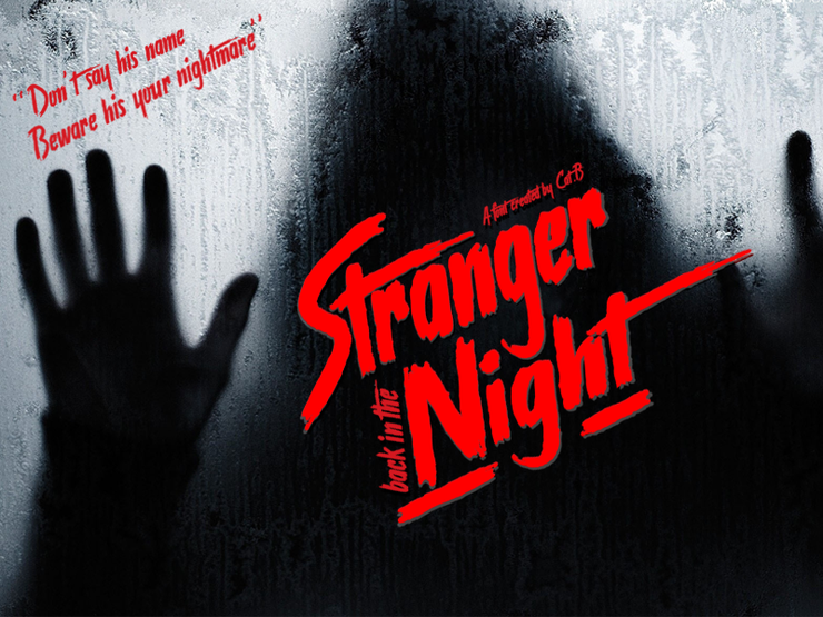 Stranger back in the Night字体 1