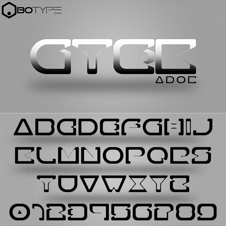 Gtek Technology字体 3