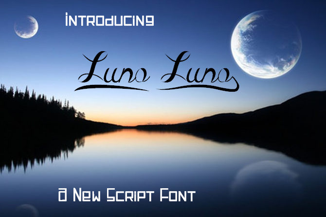 Luna Luna字体 1