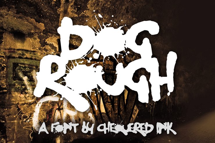 Dog Rough字体 1
