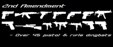 2nd Amendment字体 1