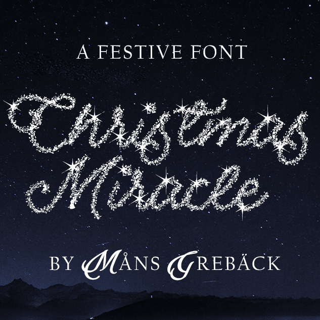 Christmas Miracle字体 1