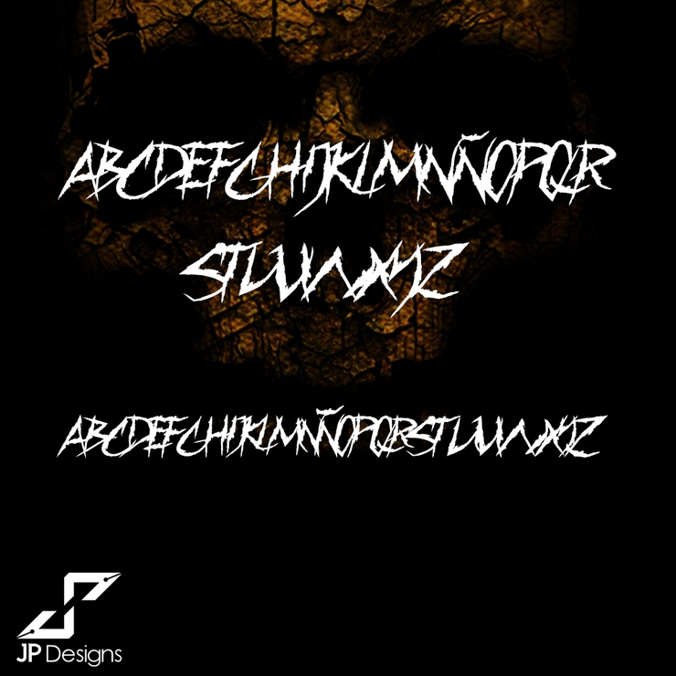 Horror & Dead DEMO字体 3