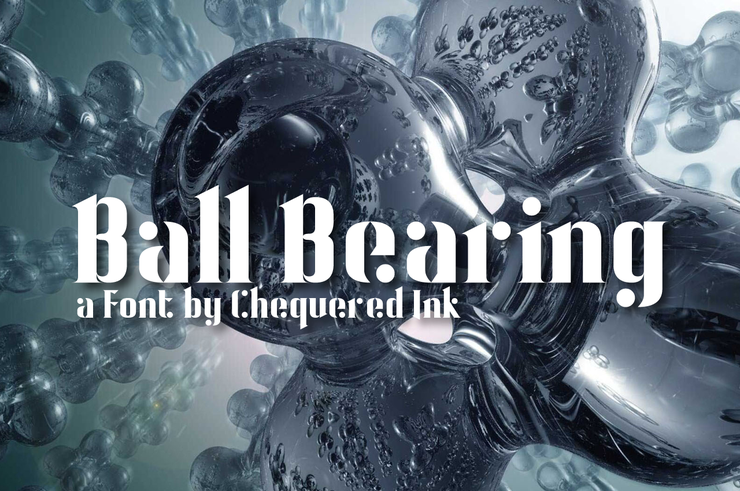 Ball Bearing字体 1