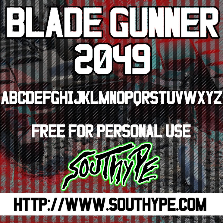 Blade Gunner 2049 St字体 1