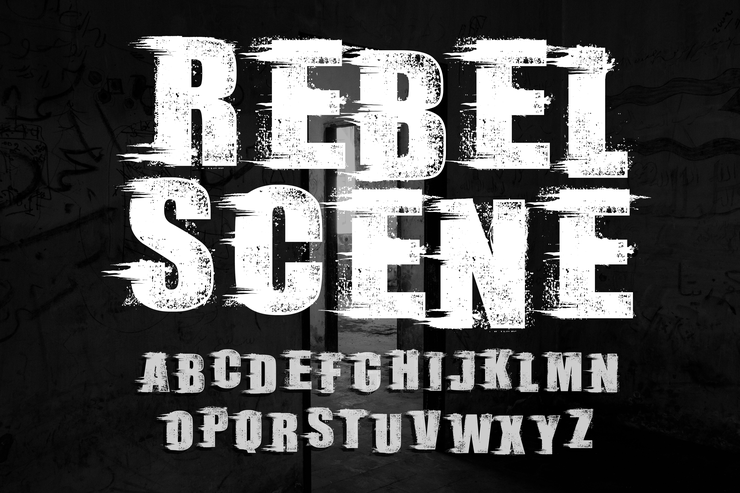 Rebel Scene_Demo字体 1