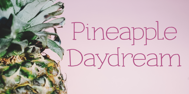 Pineapple Daydream DEMO字体 1