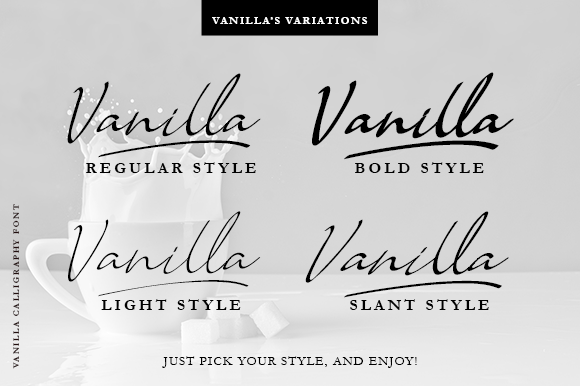 Vanilla Personal字体 7