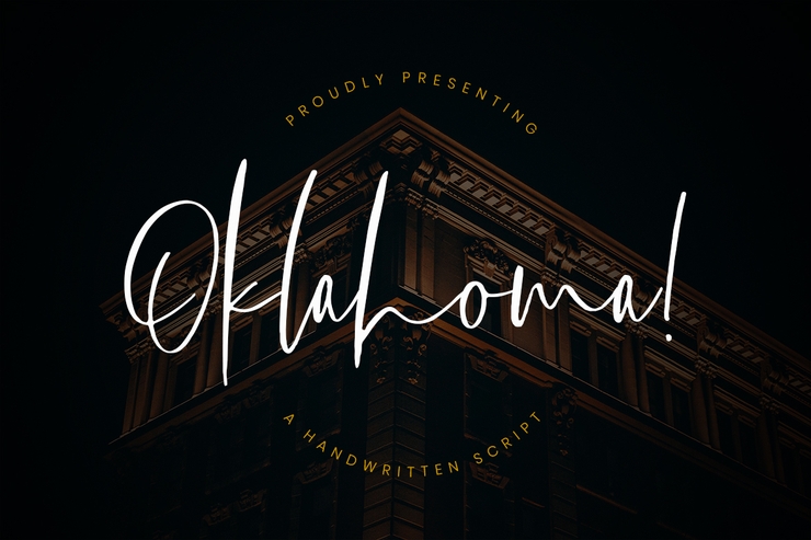 Oklahoma字体 1