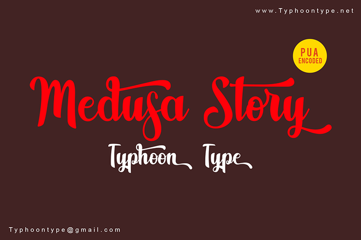 Medusa Story字体 1
