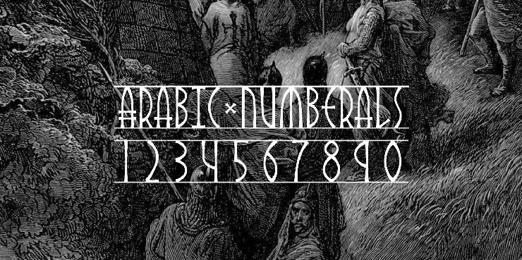 Angars Runes字体 3