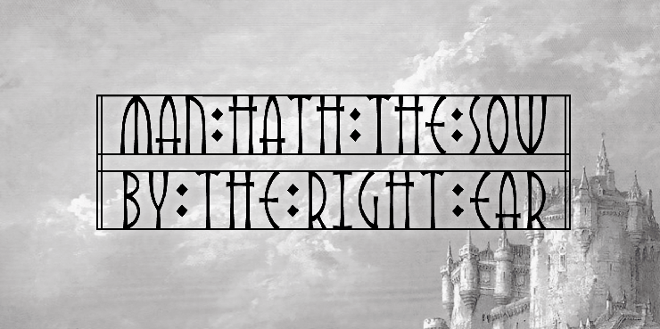 Angars Runes字体 4