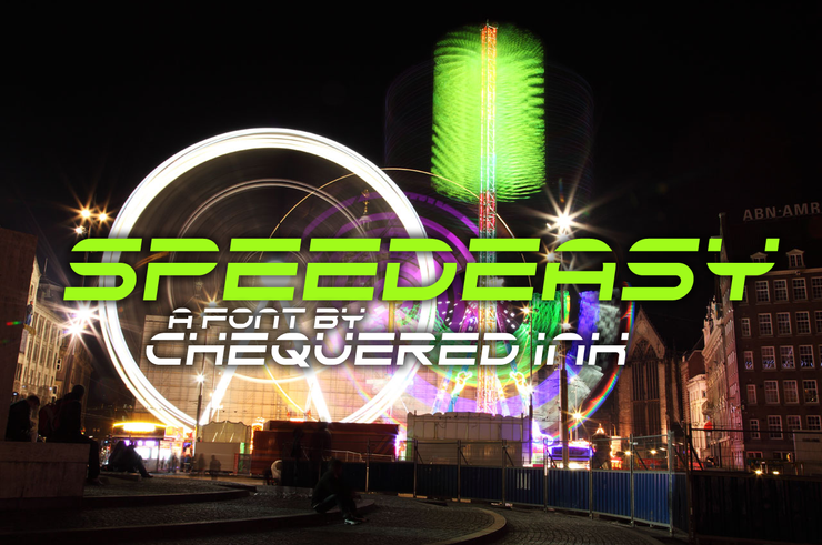 Speedeasy字体 1
