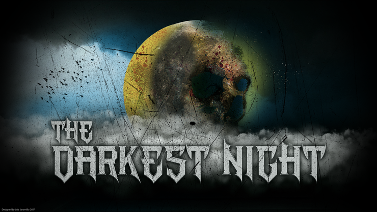 The Darkest Night字体 3