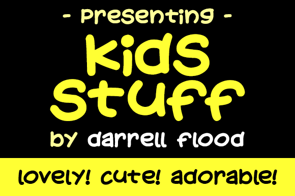Kids Stuff字体 1