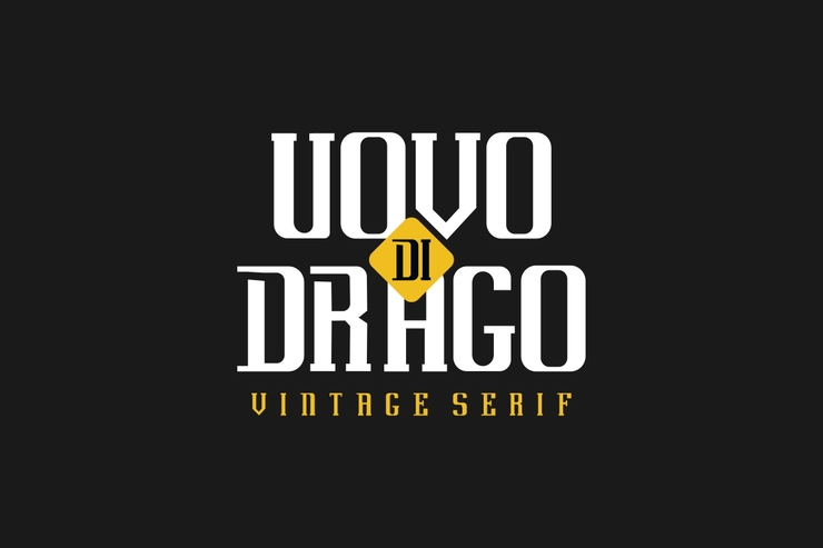 Uovo Di Drago字体 3
