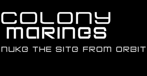 Colony Marines字体 2