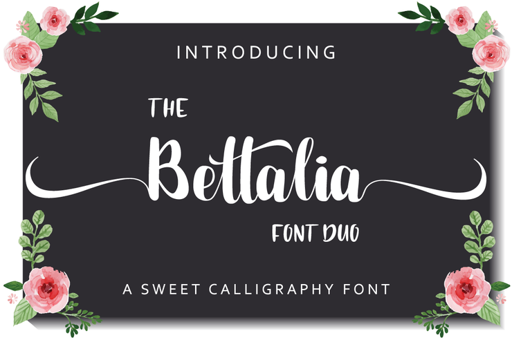 Bettalia字体 1