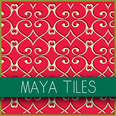 Maya Tiles字体 5