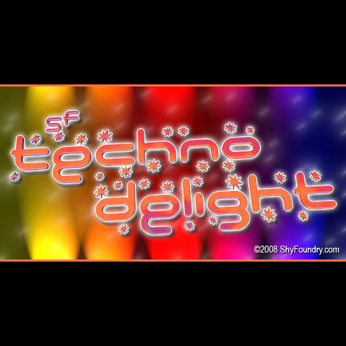 SF Technodelight字体 1
